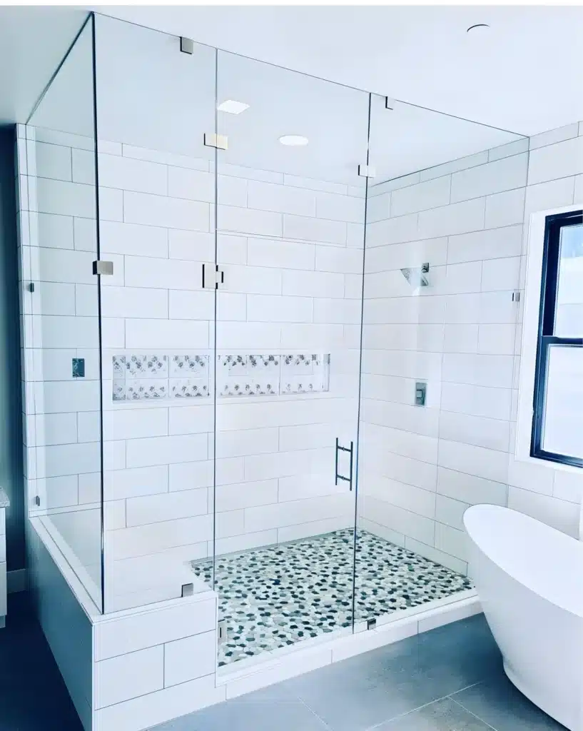 frameless shower door installation seattle